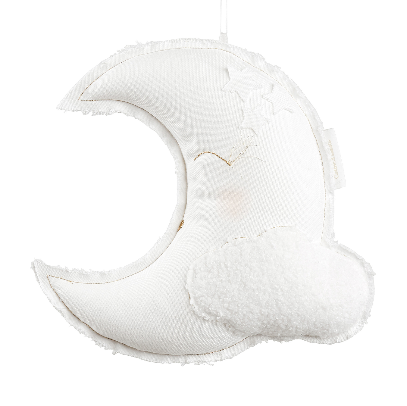 Cotton & Sweets Louis Lune mobile White
