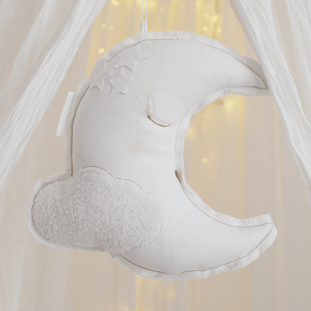 Cotton & Sweets Louis Lune mobile White