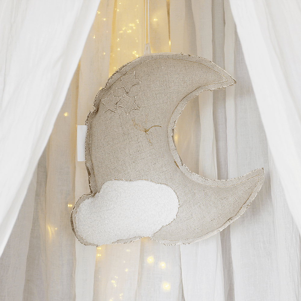 Cotton & Sweets Louis Lune mobile Natural Linen