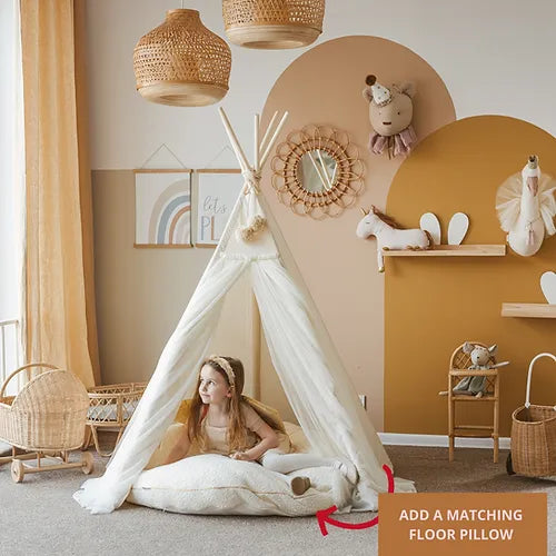 Princess Fairy Teepee Tent with Tulle