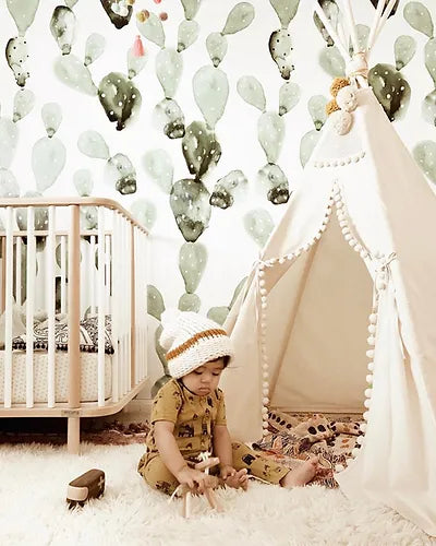 Boho Teepee with Pom Pops