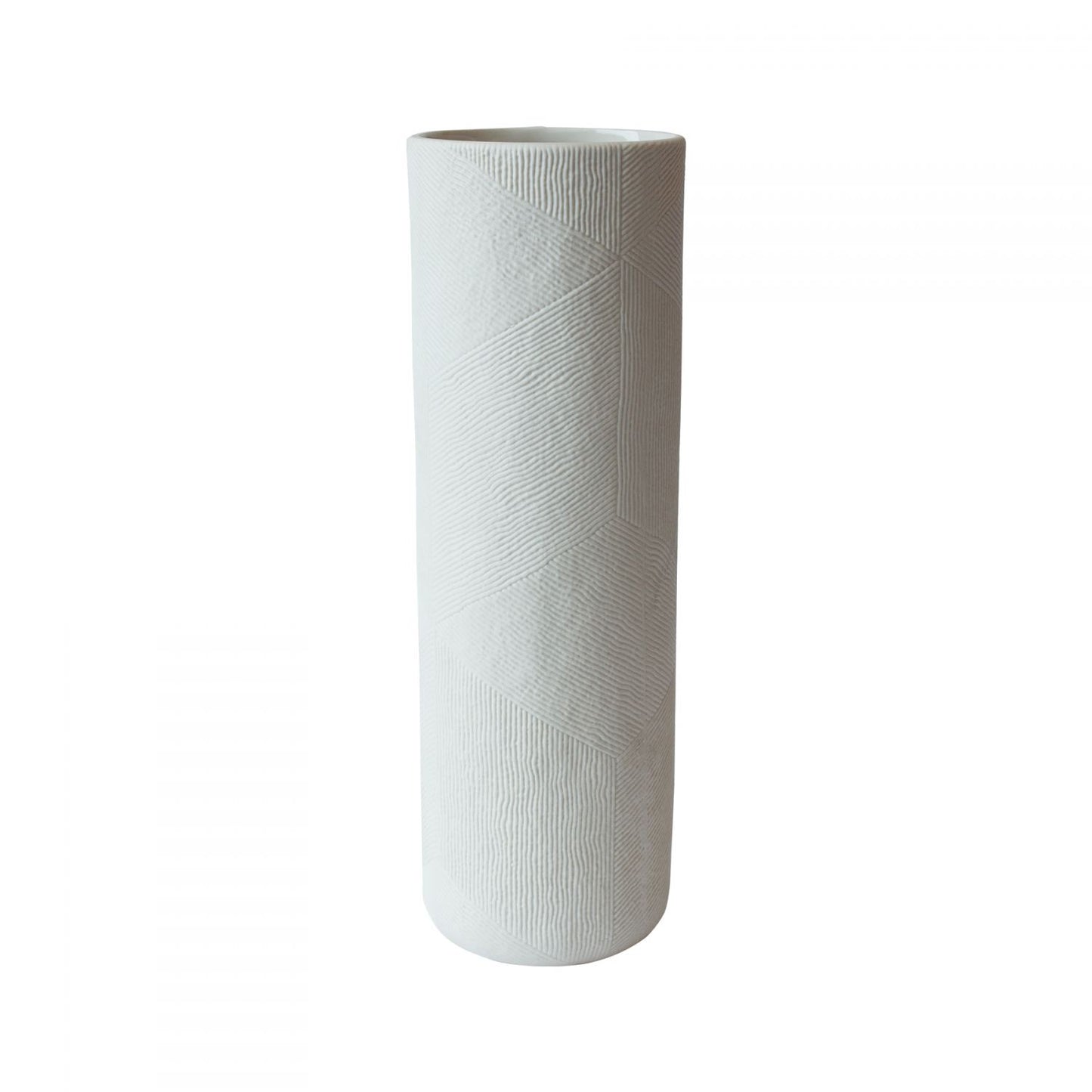 Vase porcelain Offwhite