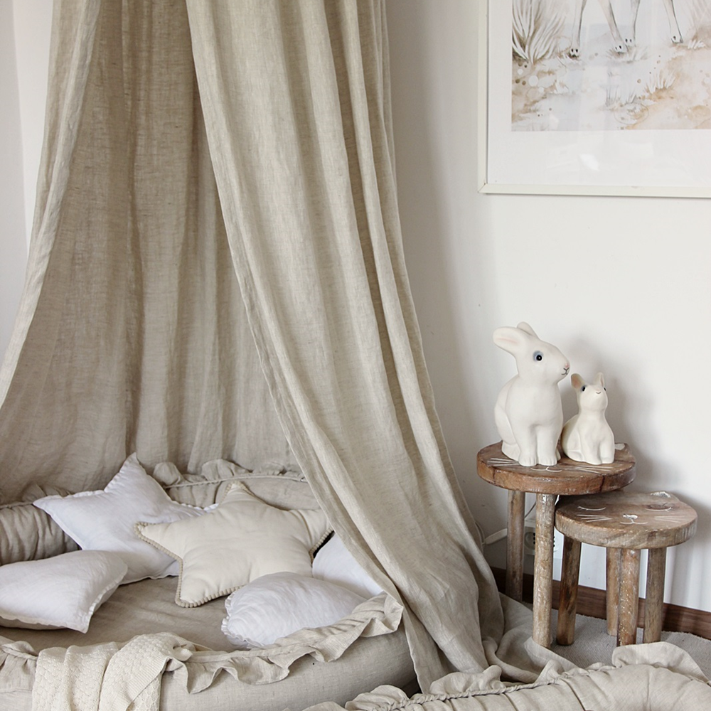 Canopy Cotton & Sweets Natural 100% Linen