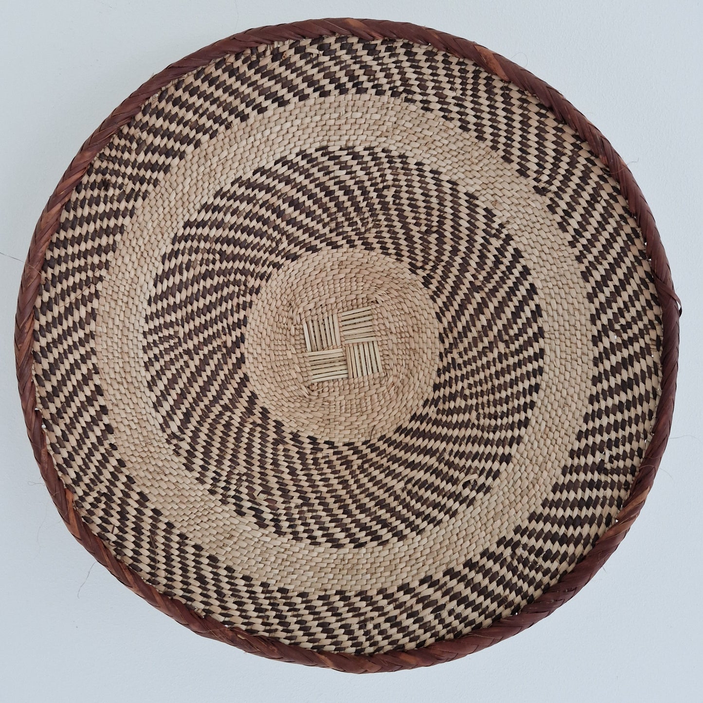Binga basket Natural/Brown Medium