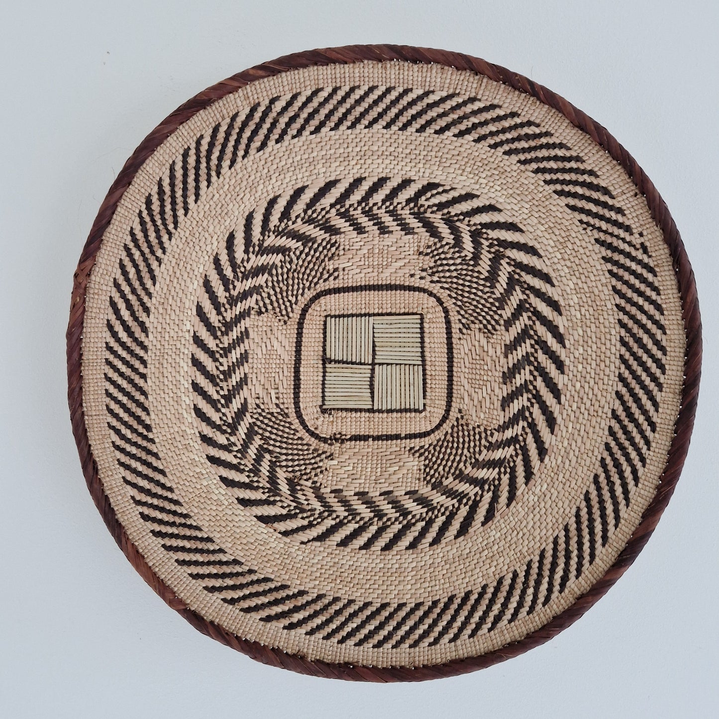 Binga basket Natural/Brown Medium