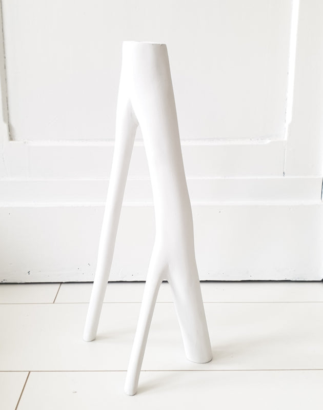 Candleholder Rock the Kasbah Medium White