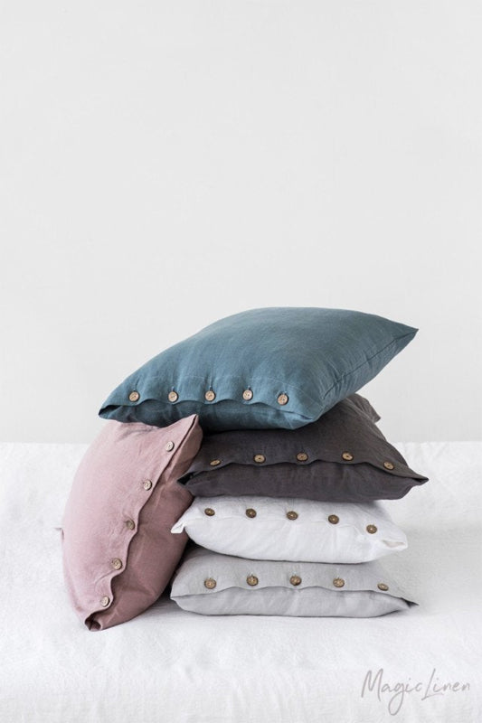 Linen pillowcase Cinnamon Magic Linen 80x80cm