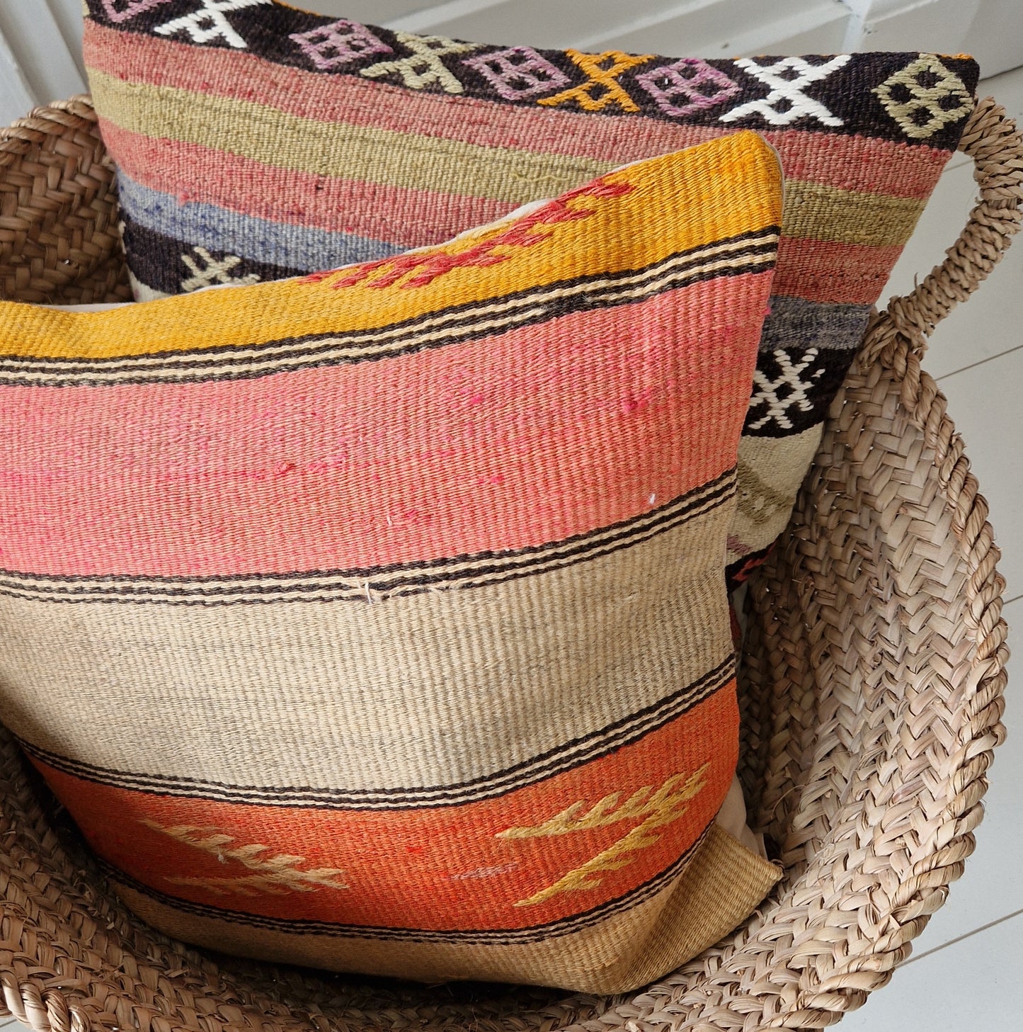 Old unique Kilim cushion cover 1 50x50cm