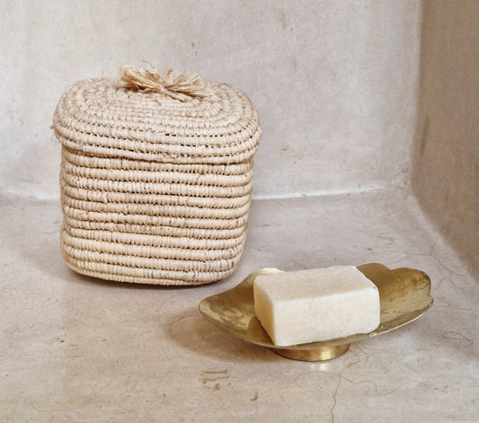 Brass bowl Hand