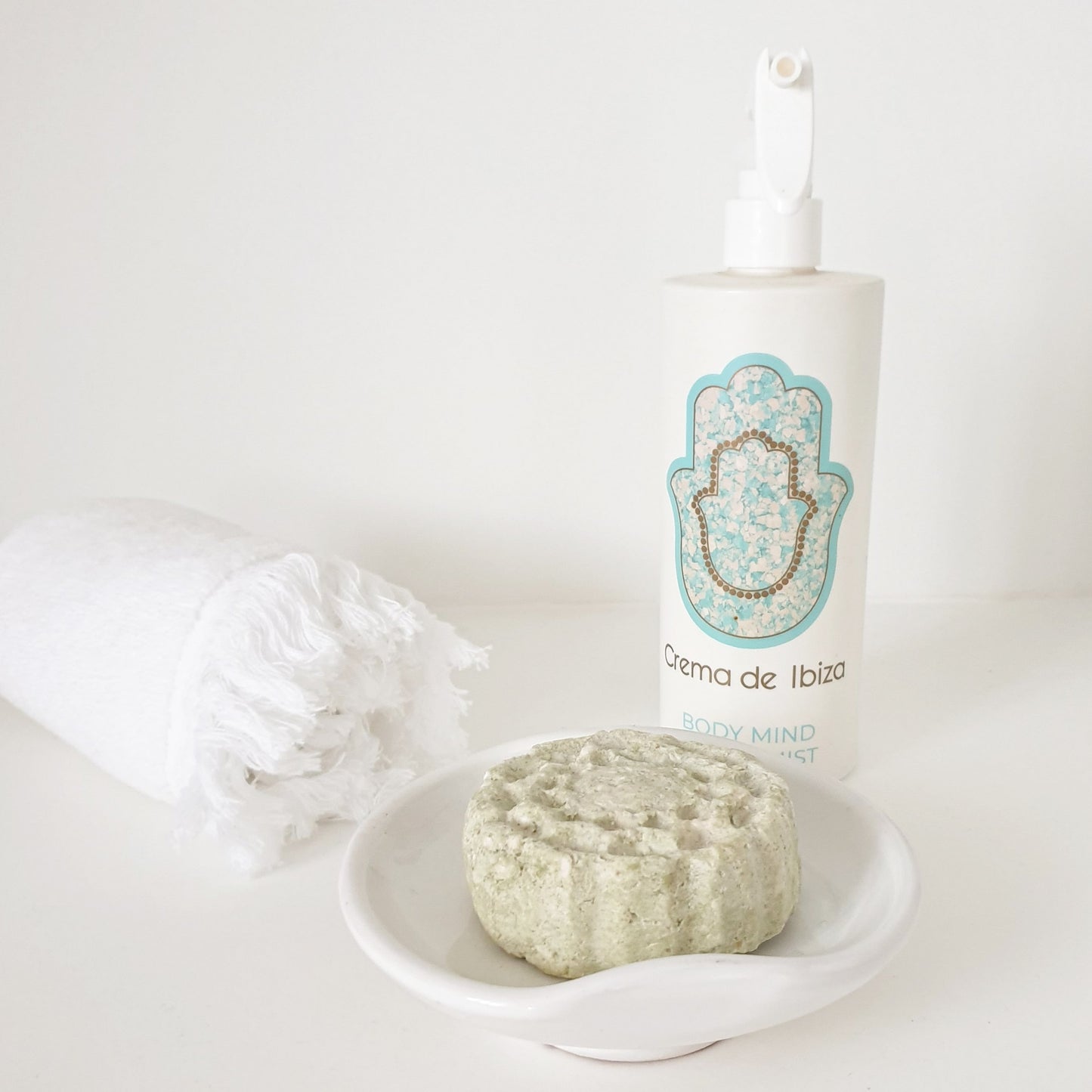 Soap holder white