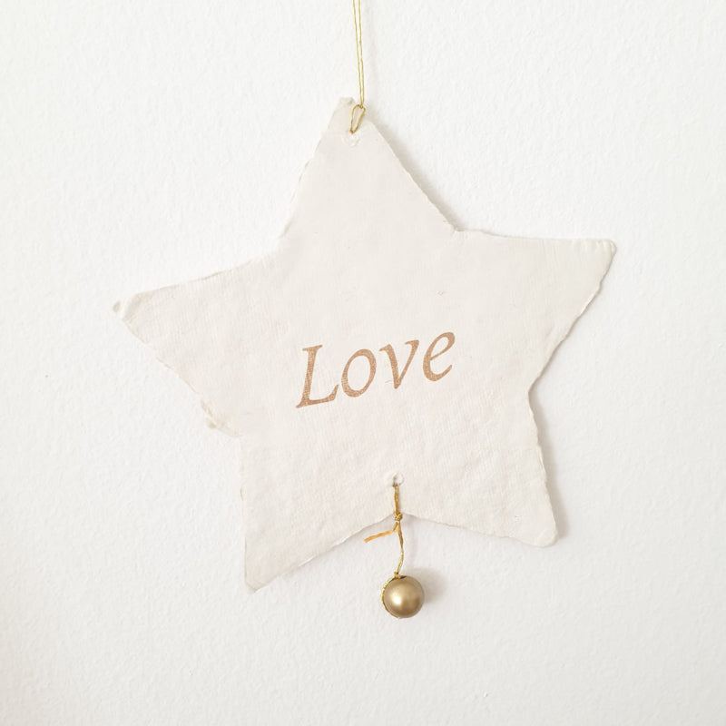Paper Stars "Make a Wish" & "Love"
