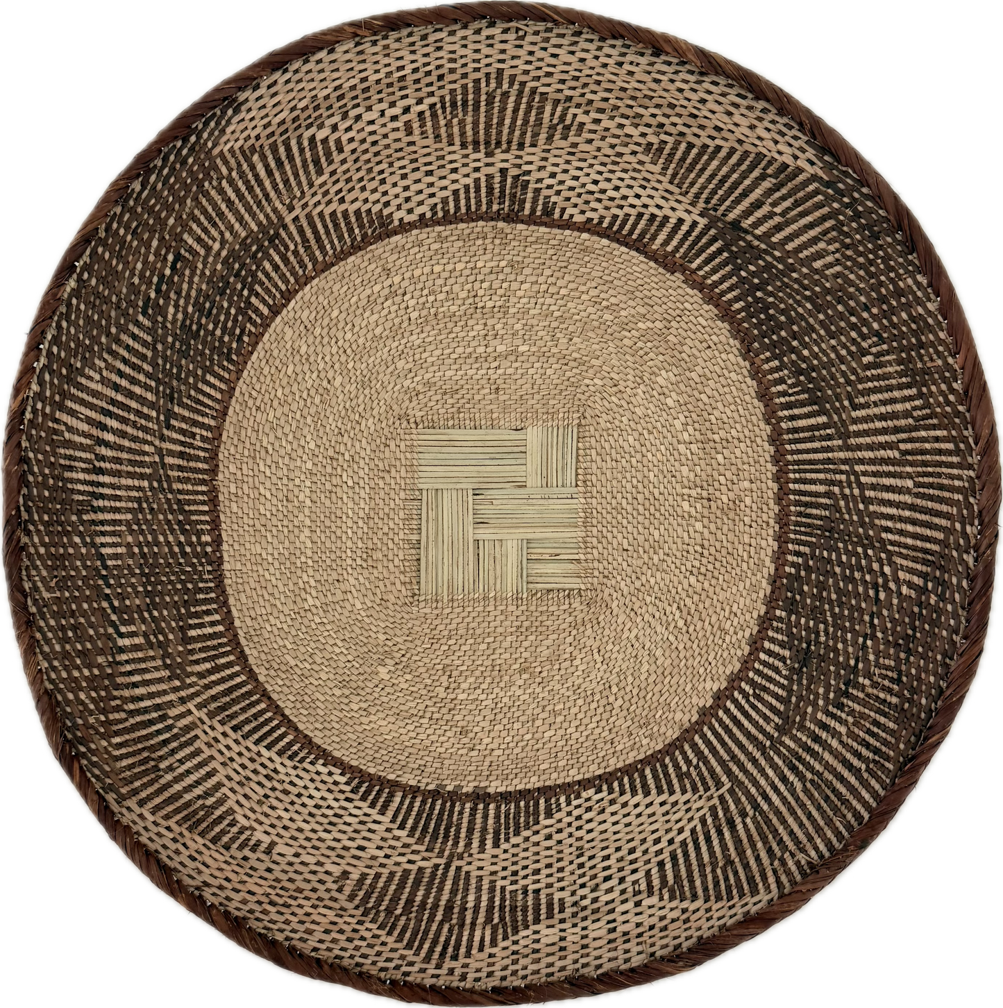 Tonga Basket Natural/Brown Large