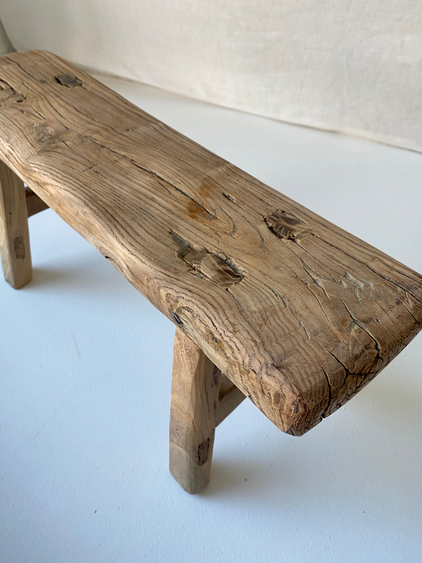 Wooden mini stool #7 45,5x12x21,5cm