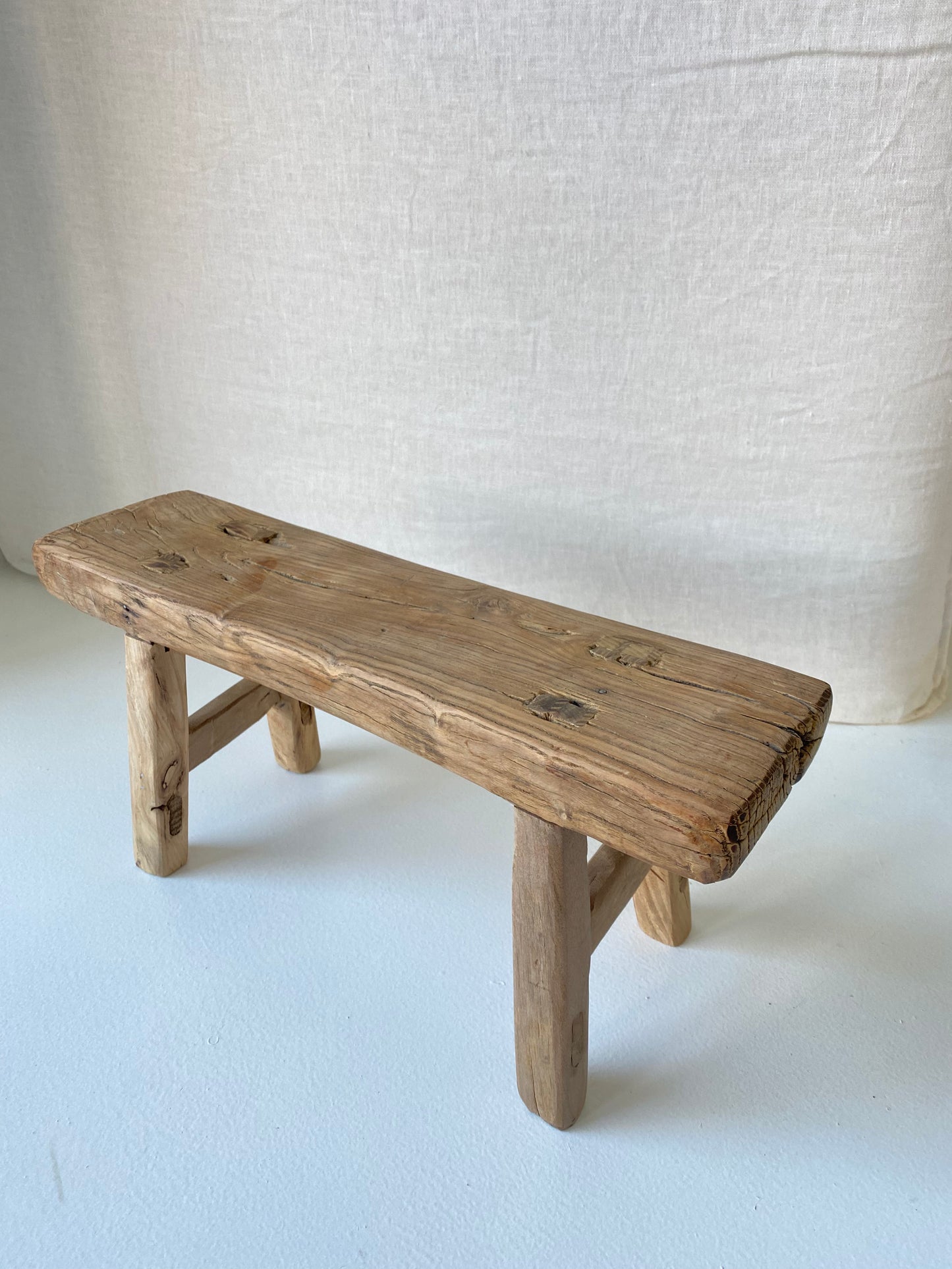 Wooden mini stool #7 45,5x12x21,5cm
