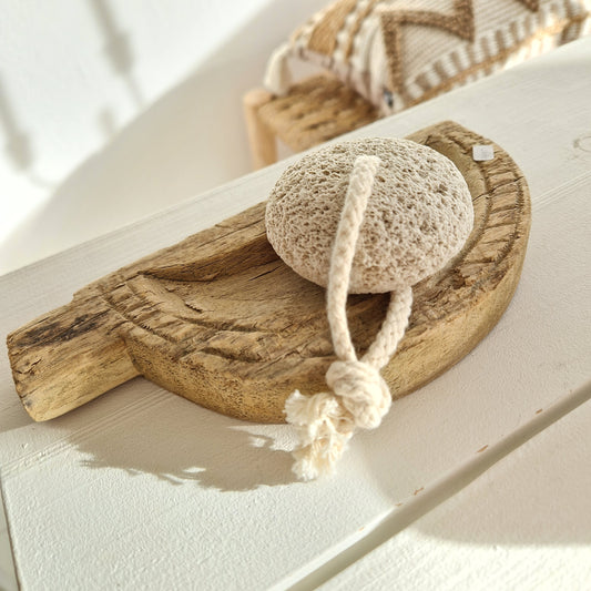 Unique old wooden chapati spoon