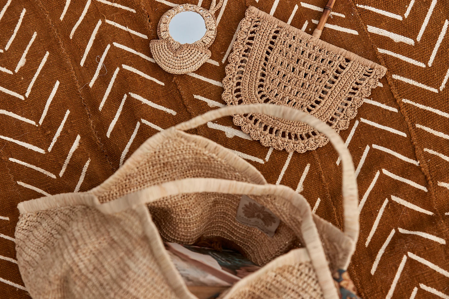Aina Bag L Tea Made in Mada