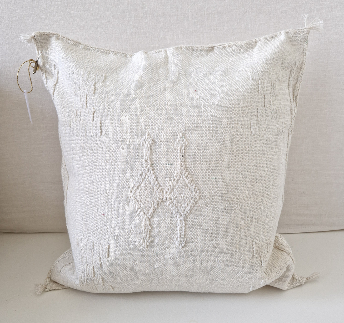 Sabra Silk cushion cover Off-White