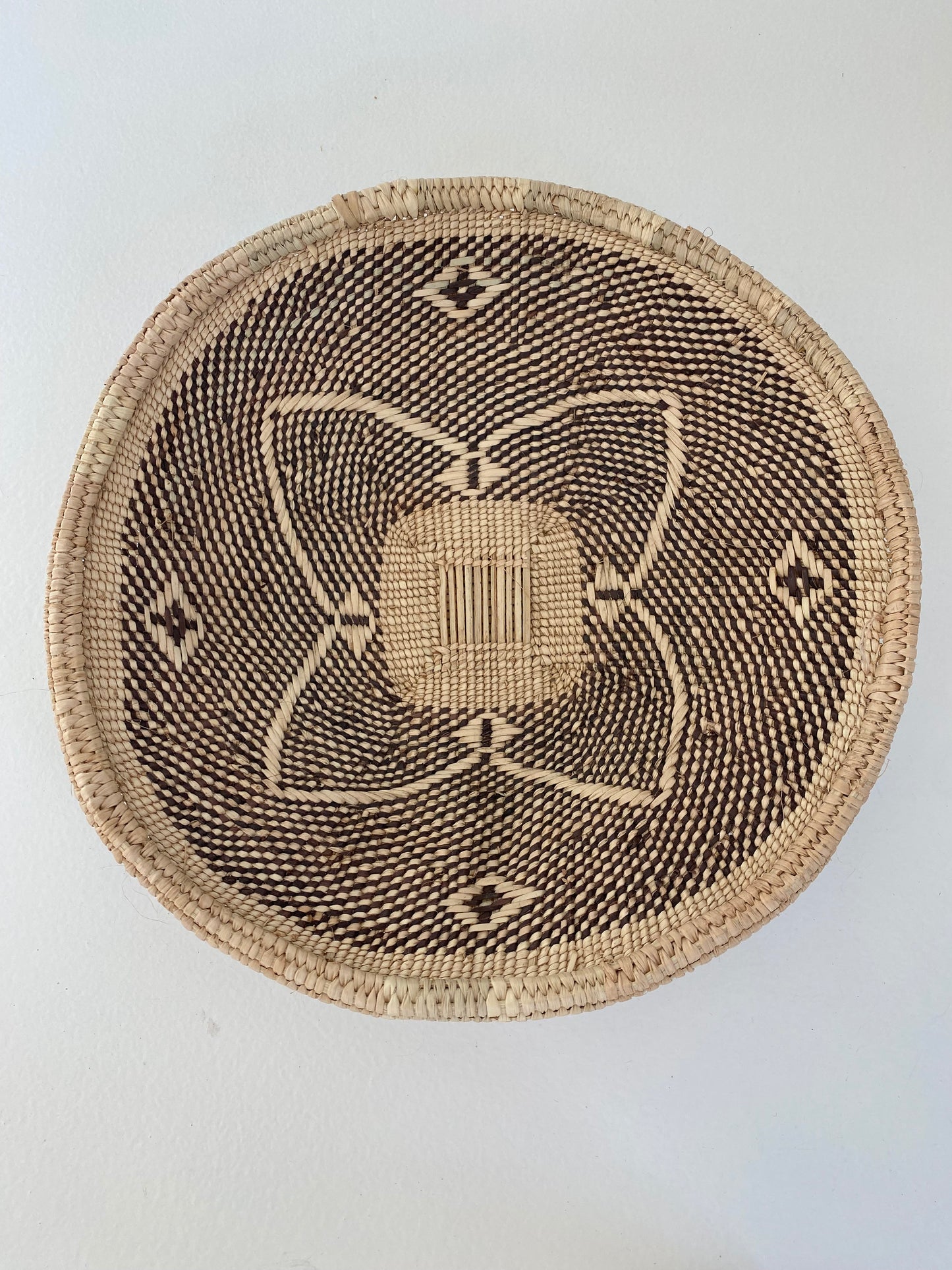 Binga basket Natural/Brown Small