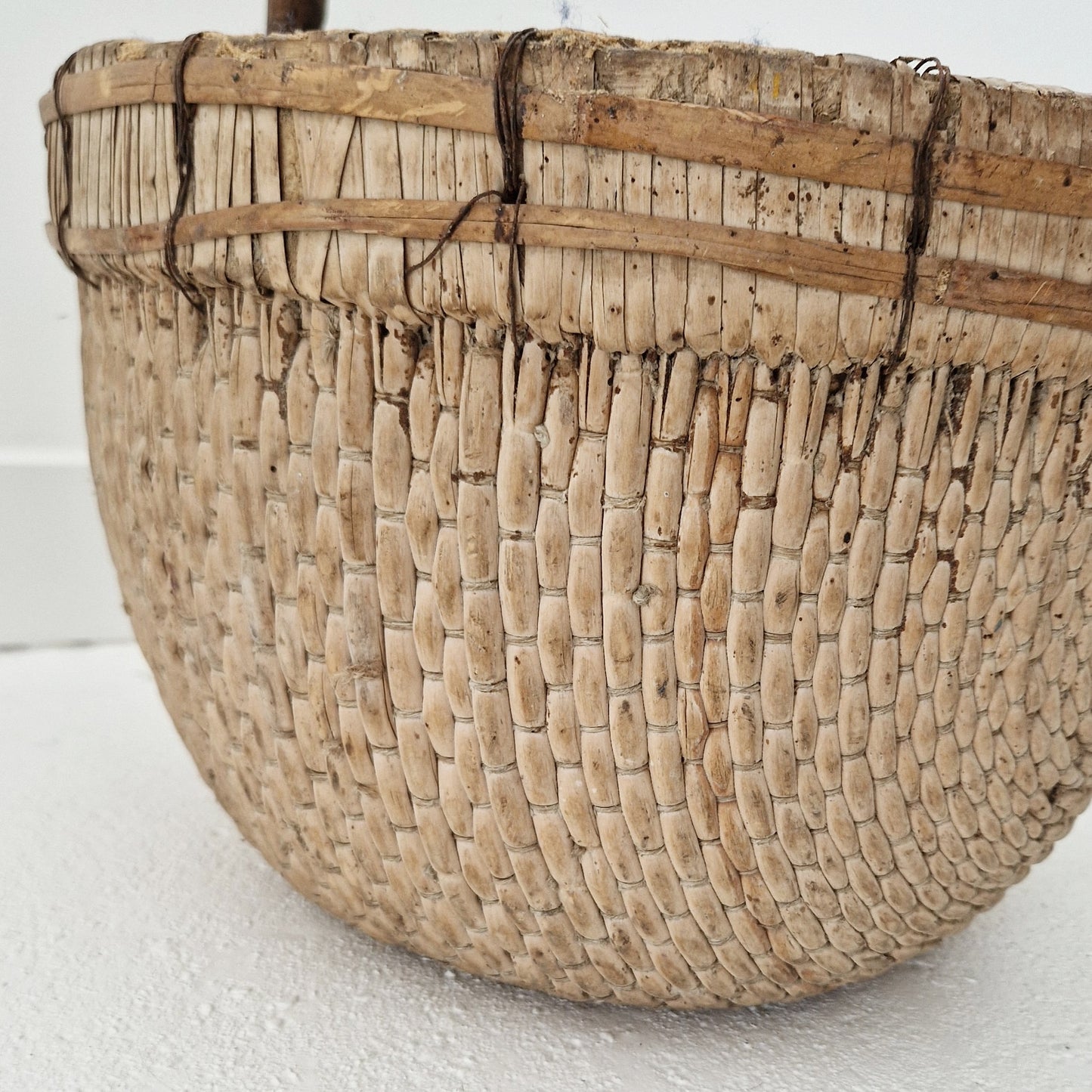 Ancient Chinese picking basket