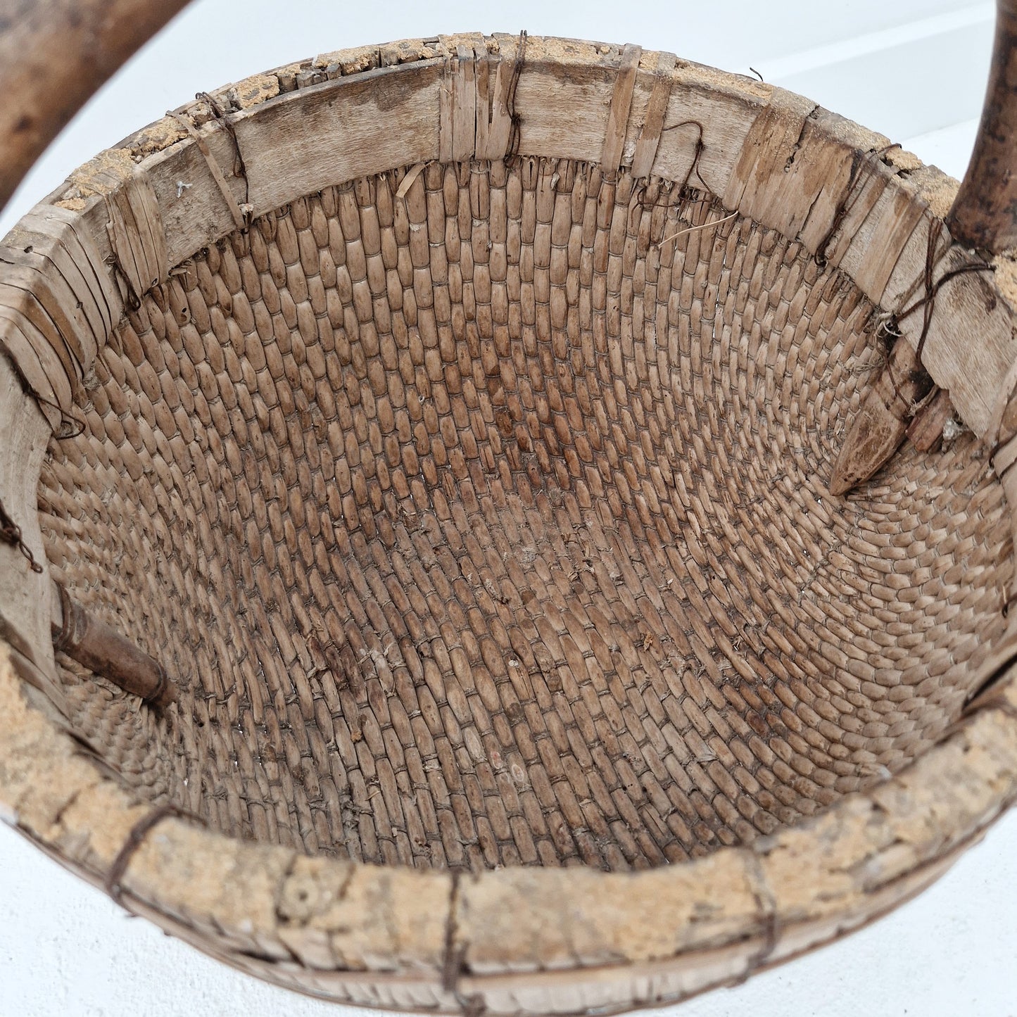 Ancient Chinese picking basket