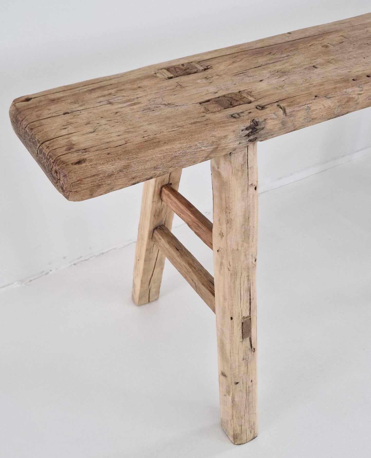 Old wooden bench #1 (117cm)