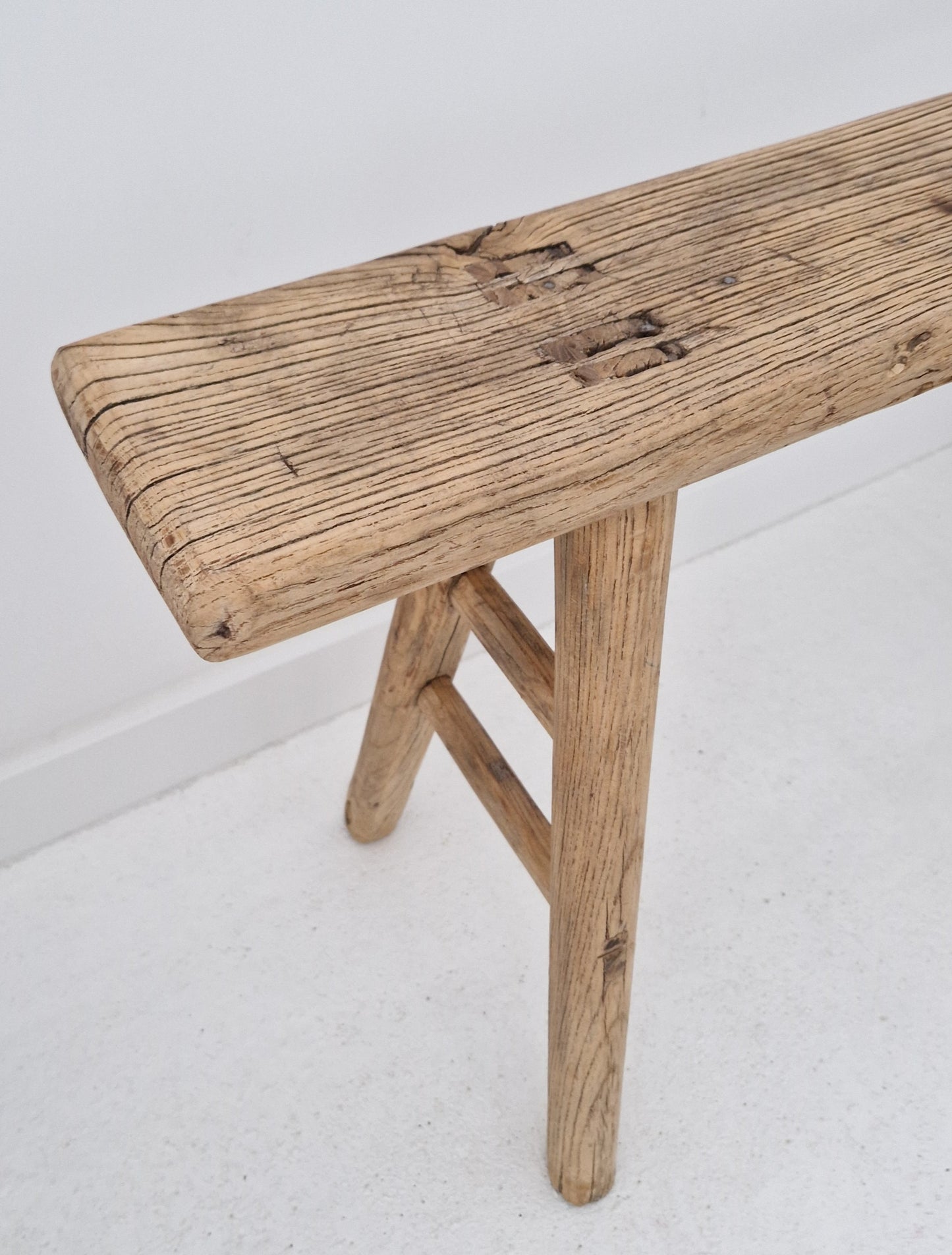 Old wooden bench #3 (112cm)