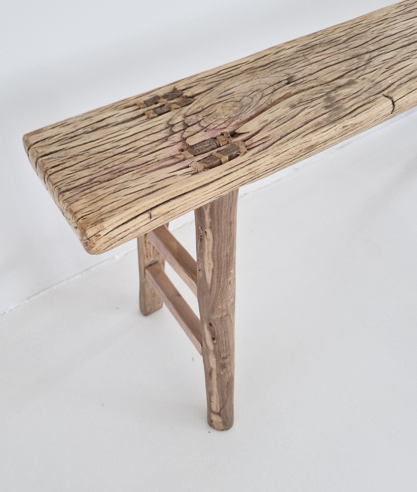 Old wooden bench #8 (115cm)