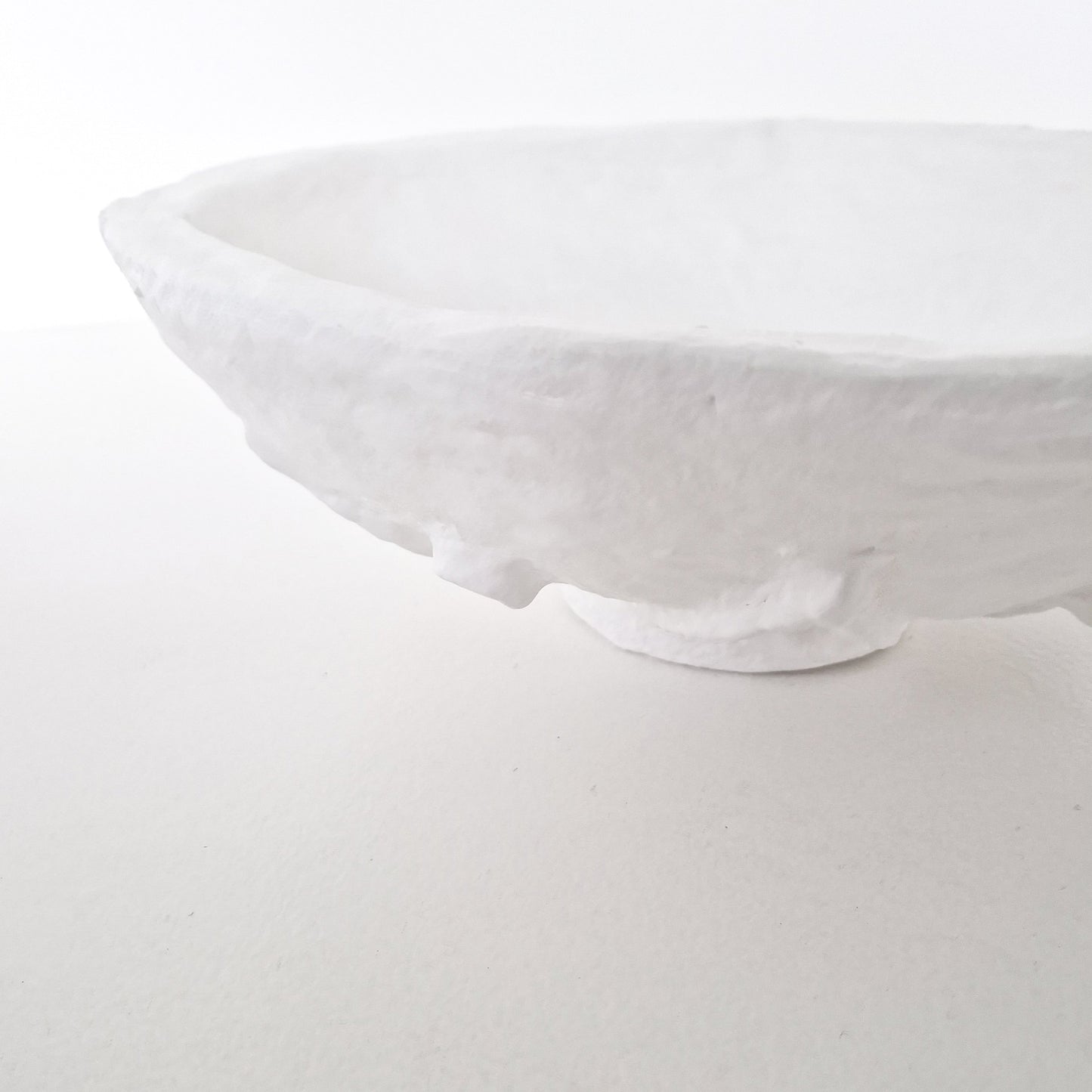 Papier-mâché bowl White Ø34cm