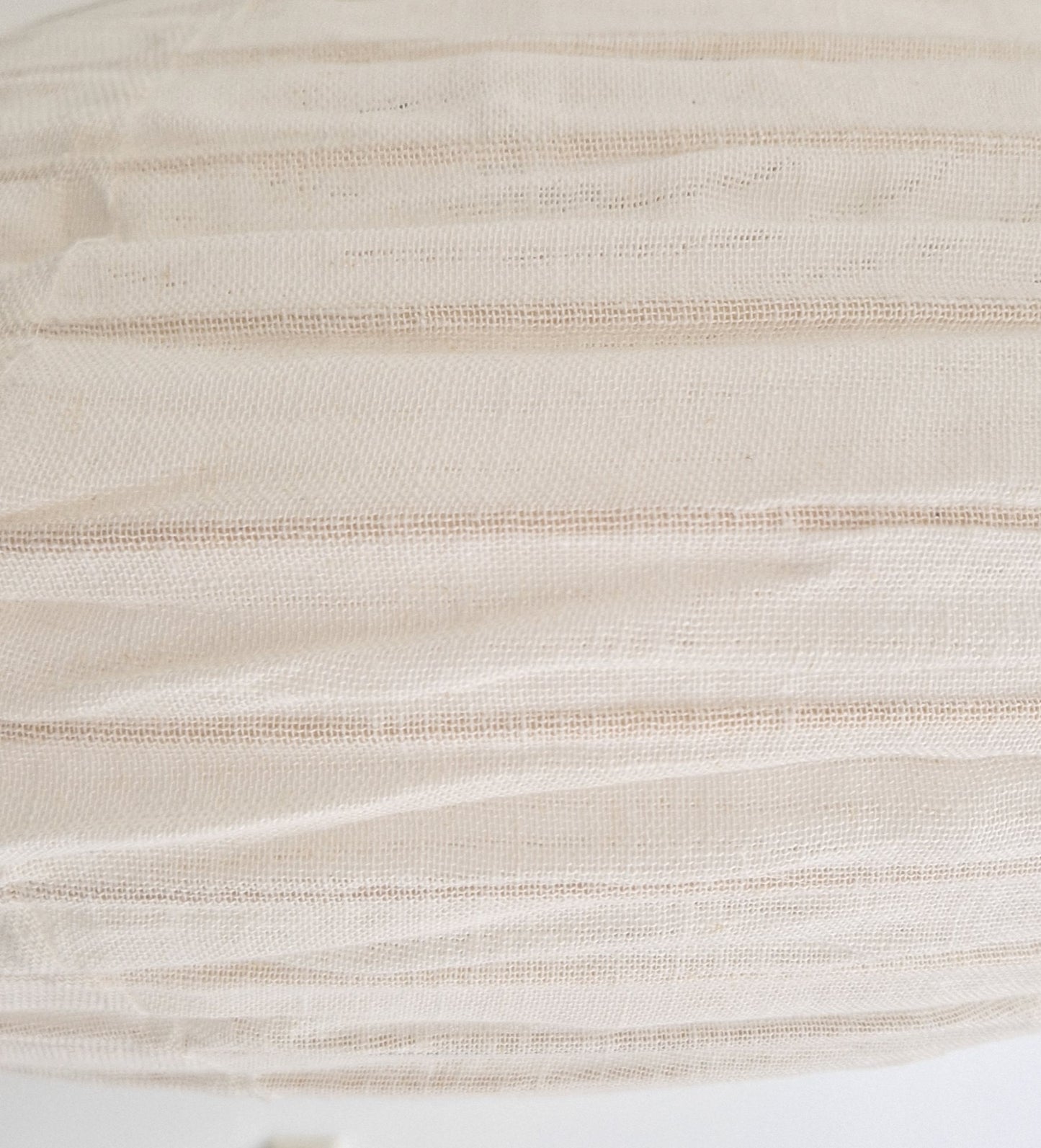 Linen lantern lamp Off-white