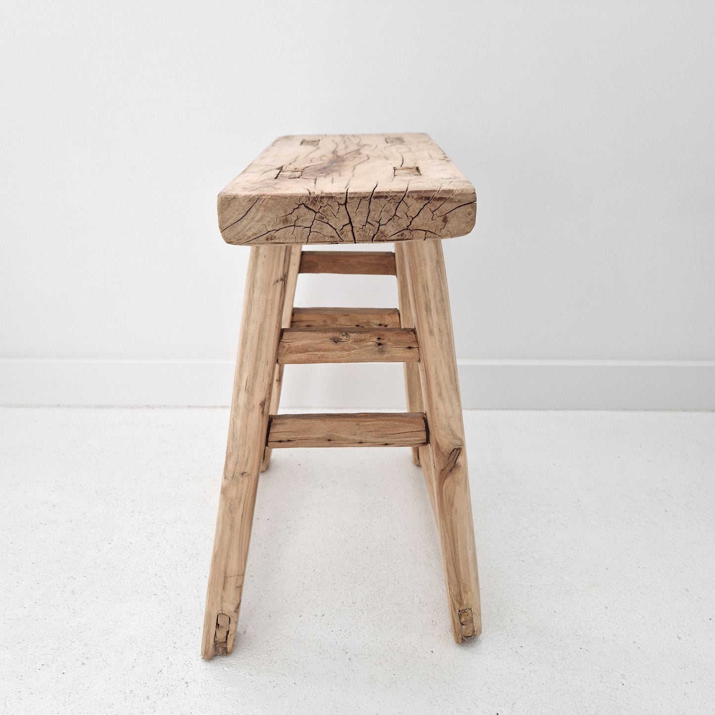 Old wooden stool 4