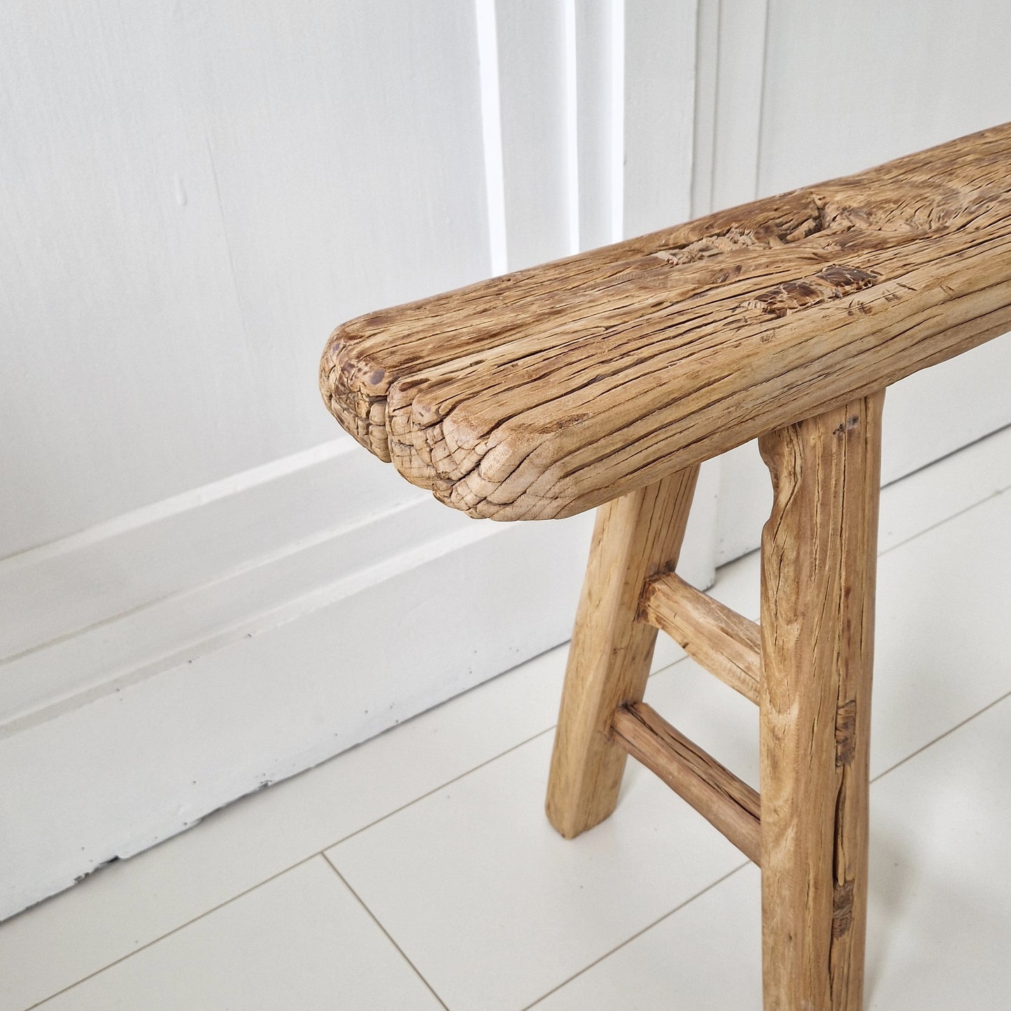 Old wooden bench #4 (127cm)