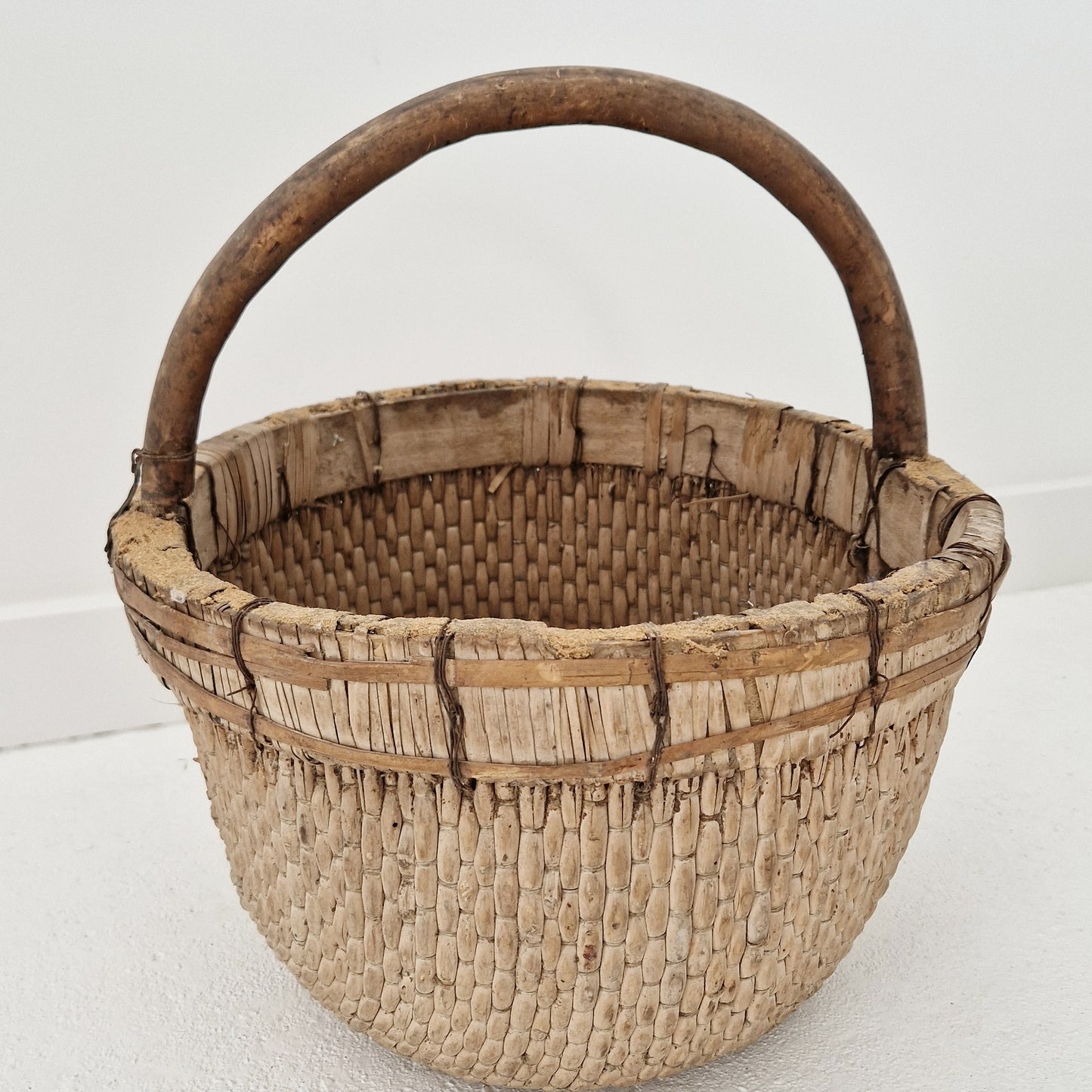 Ancient Chinese picking basket