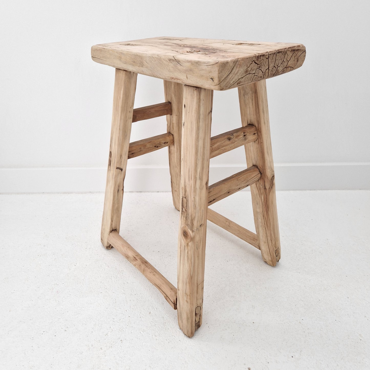 Old wooden stool 4