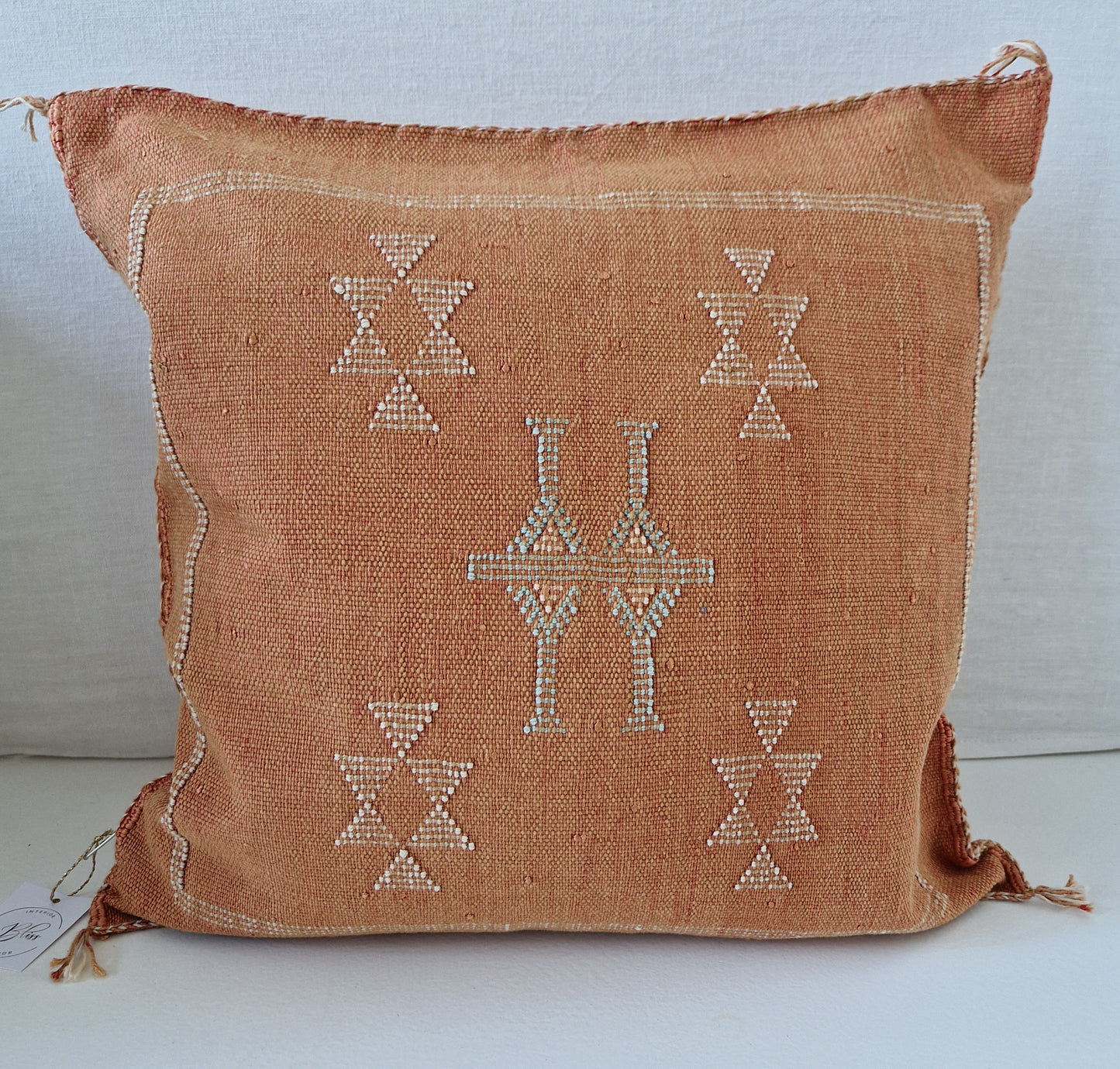 Sabra Silk cushion cover Rust 