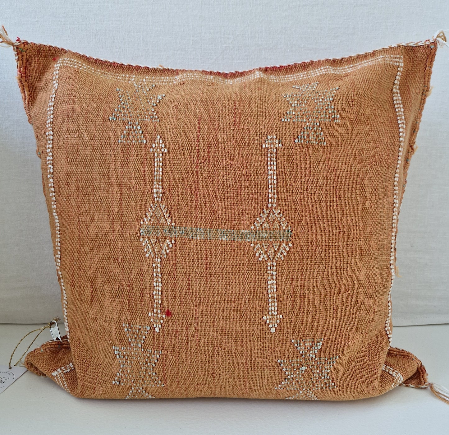 Sabra Silk cushion cover Rust 