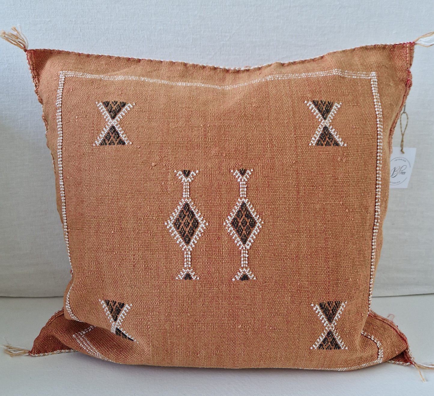 Sabra Silk cushion cover Rust 