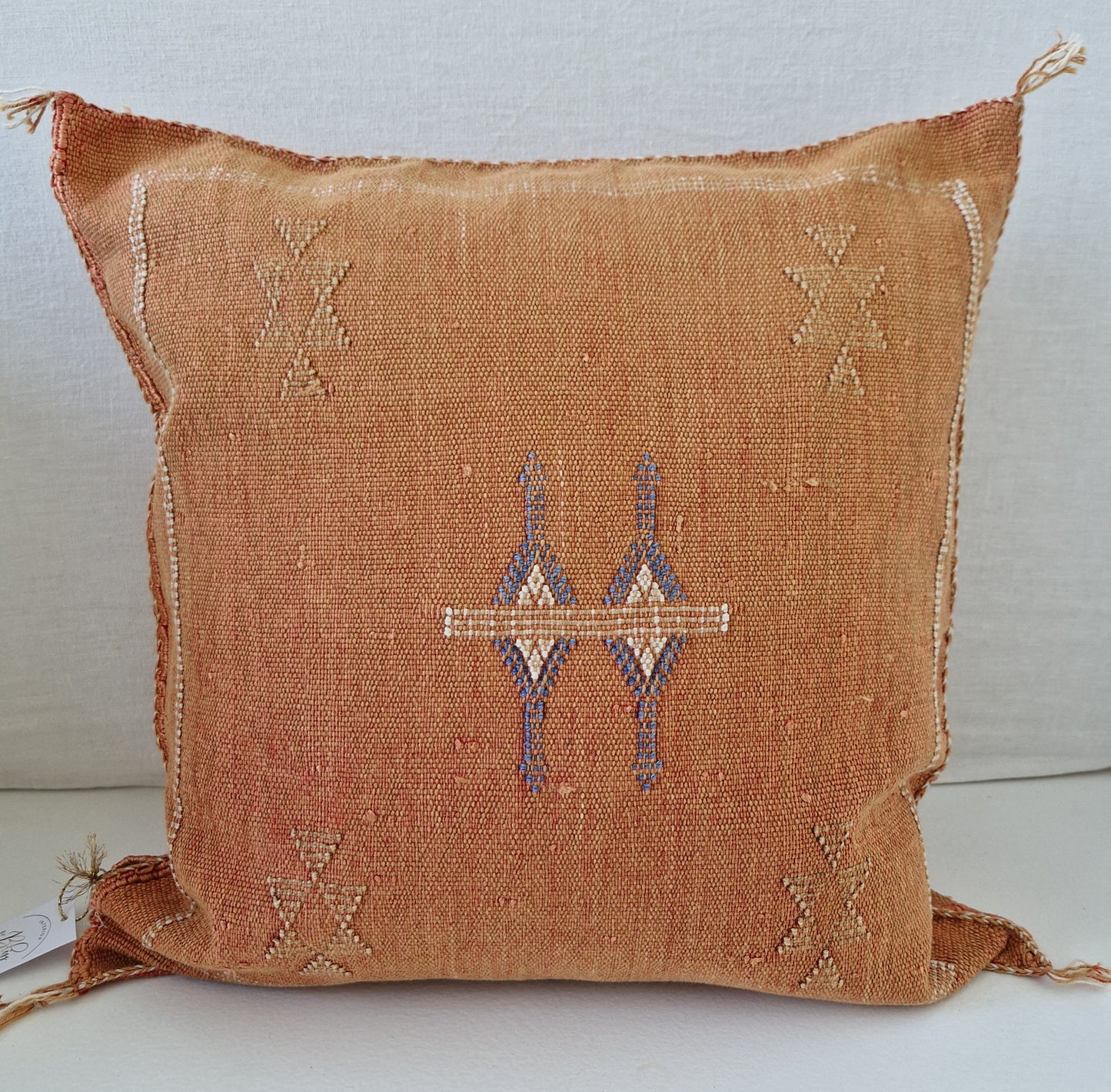 Sabra Silk cushion cover Rust 