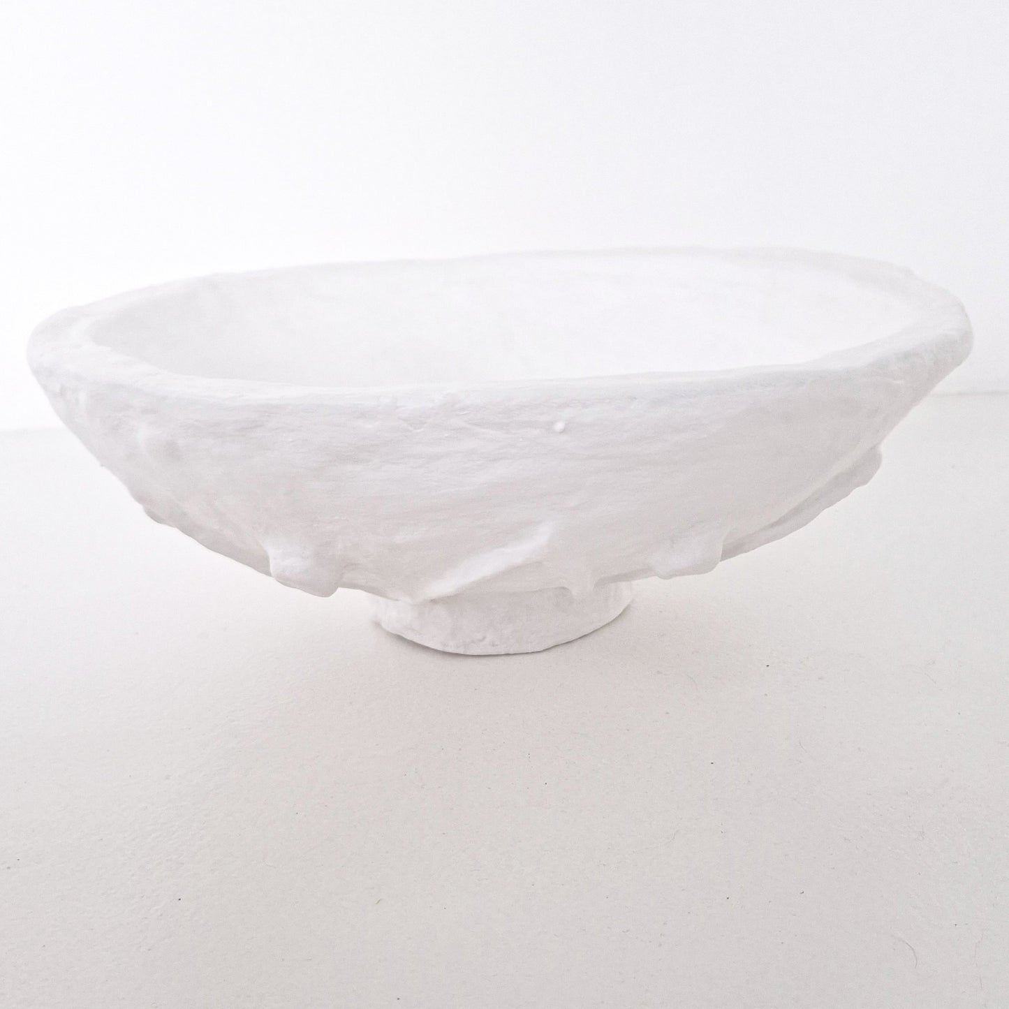 Papier-mâché bowl White Ø34cm