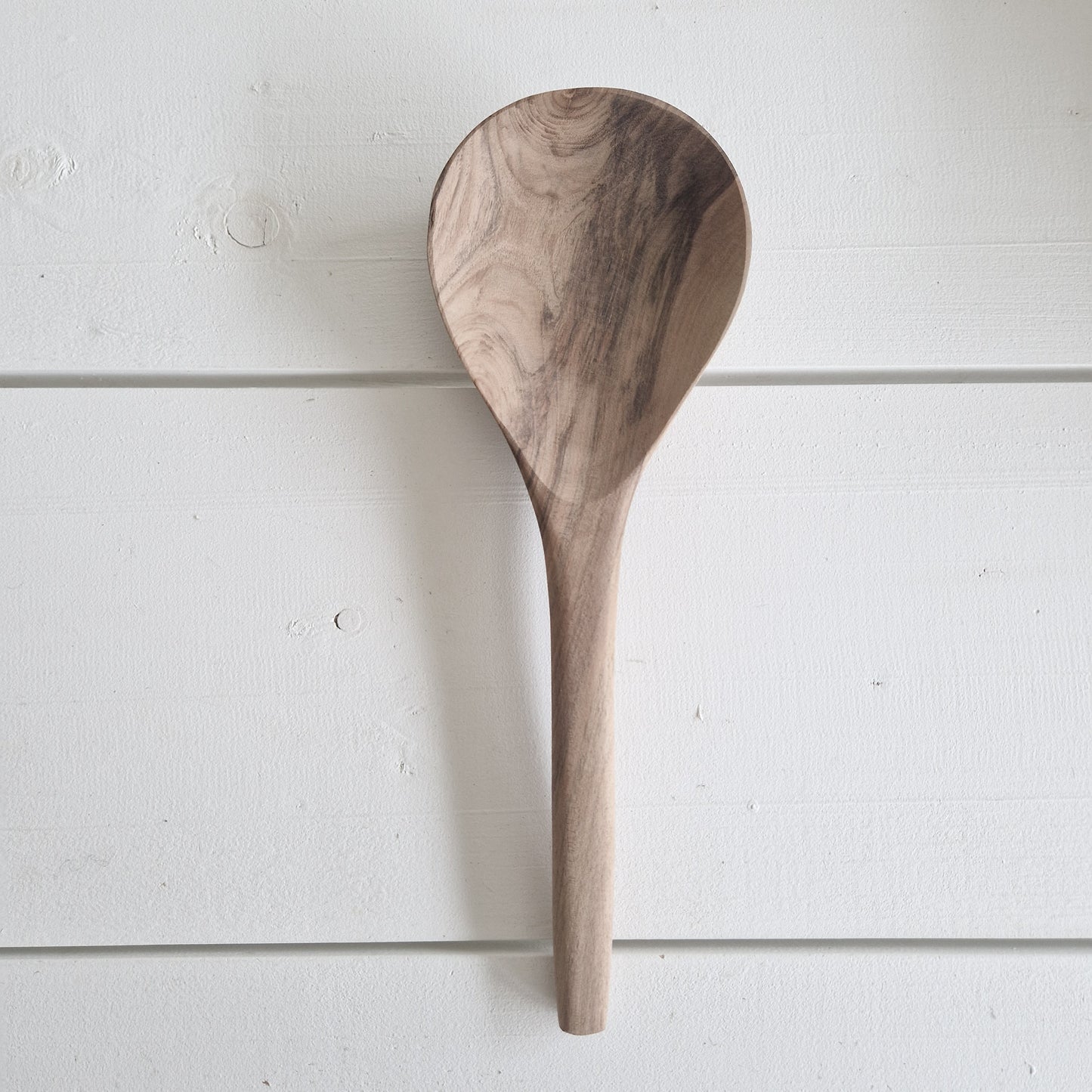 Walnut serving spoon