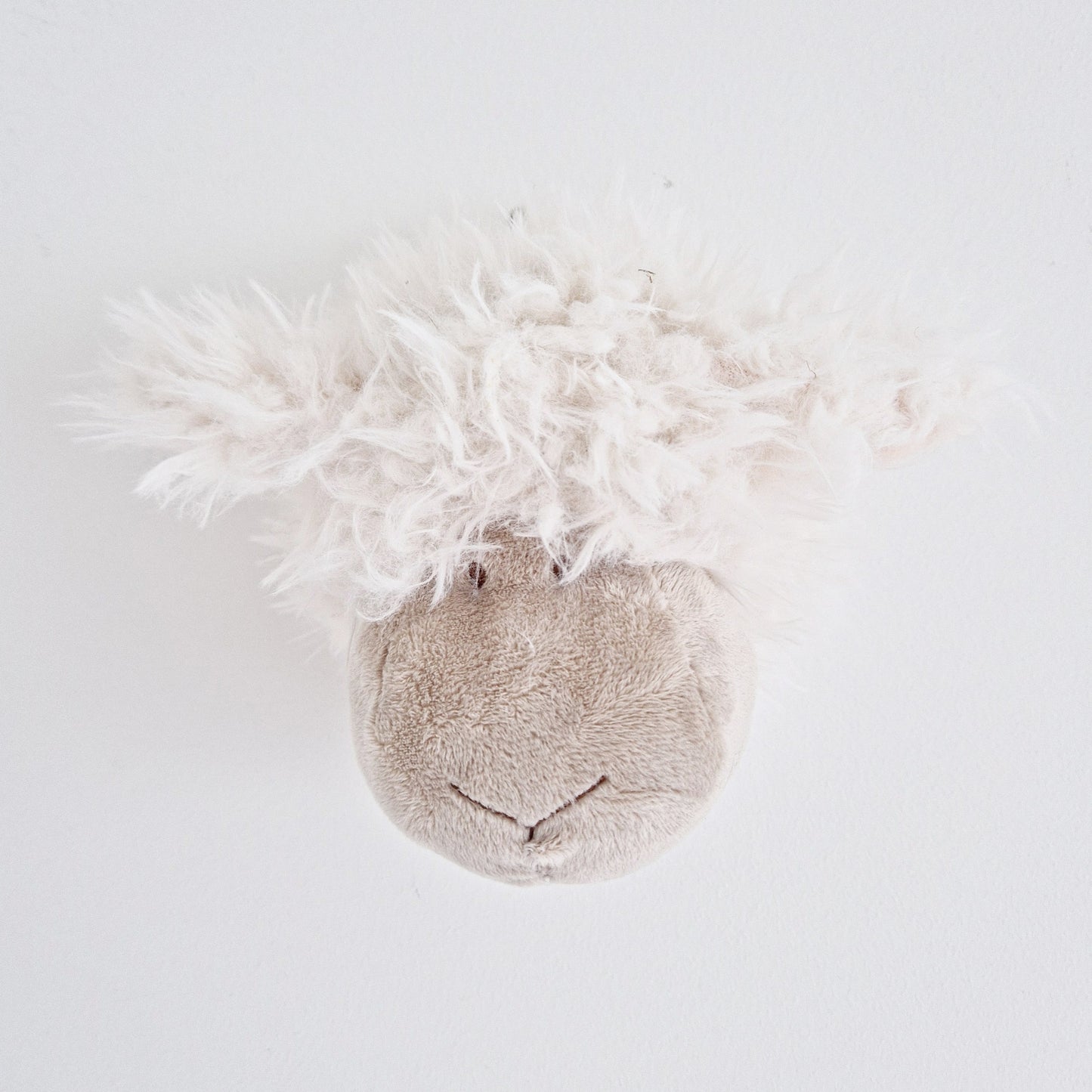 Fluffy sheep's head 14cm