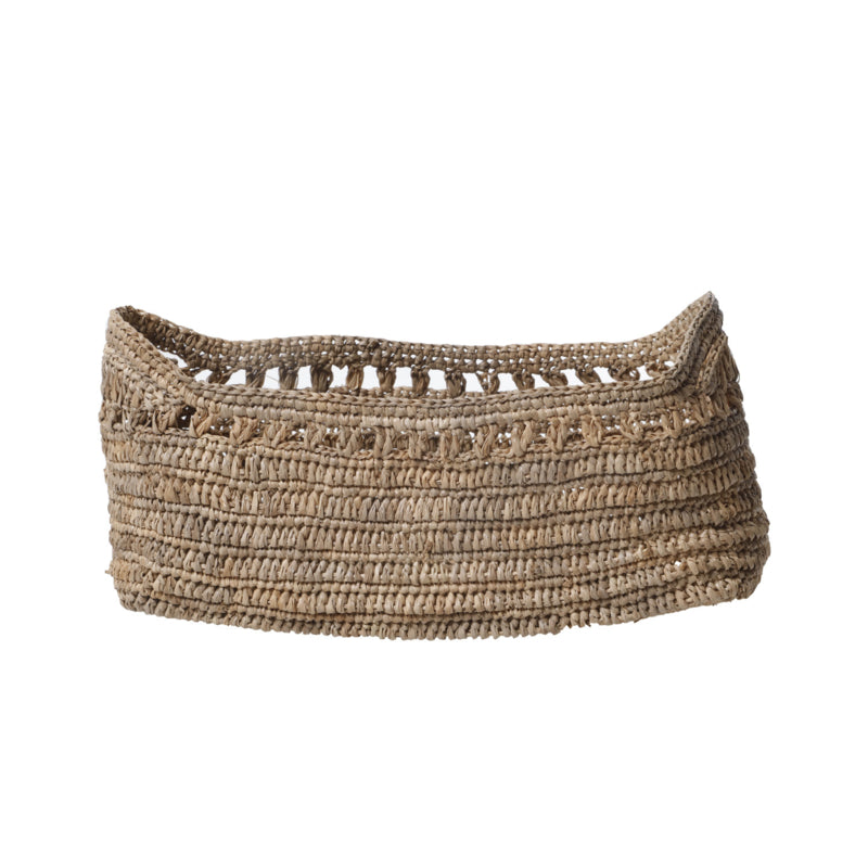 Raffia bestekmandje van Made in Mada in Tea