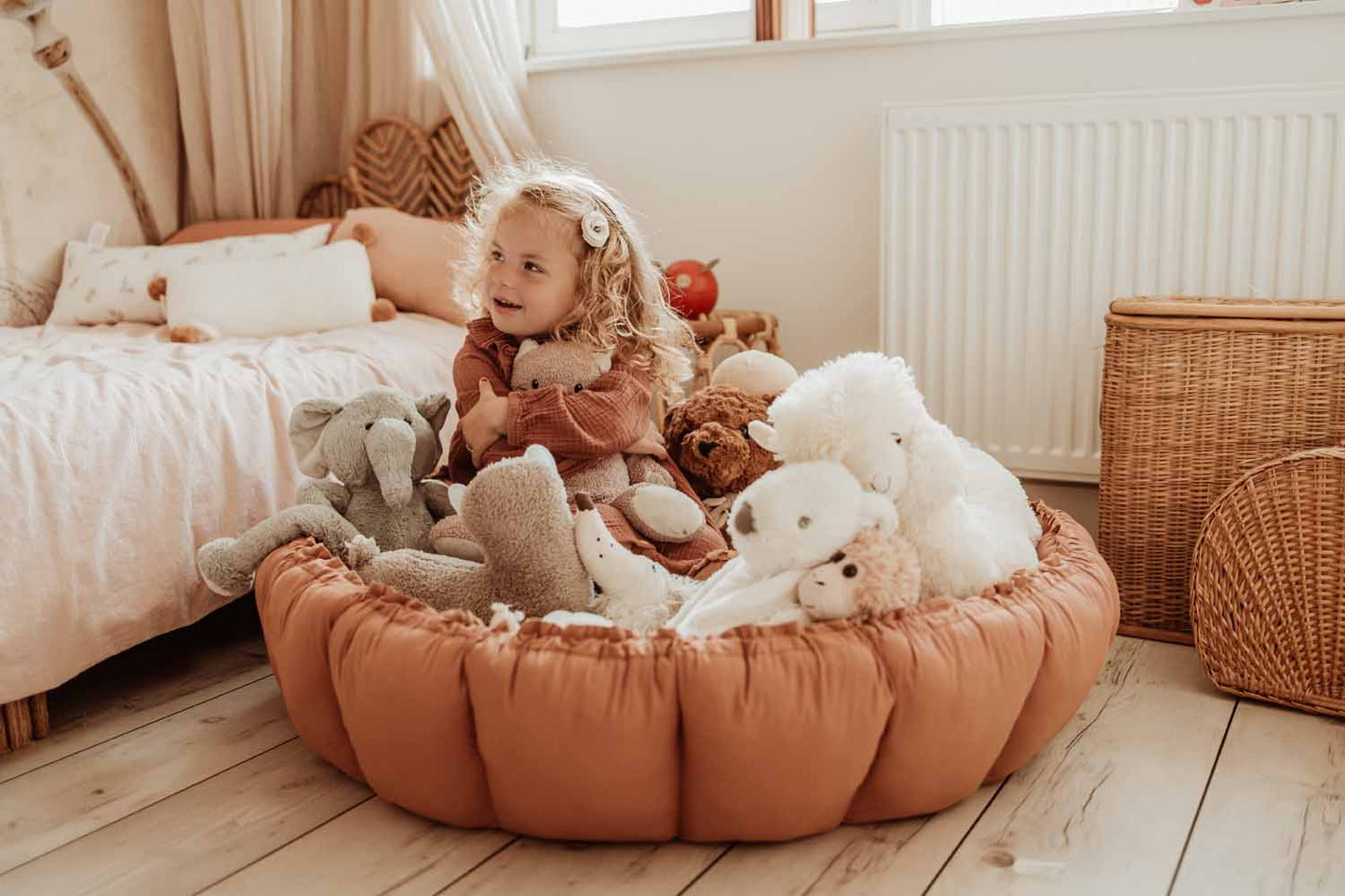 Bloom Tawny Brown Organic Babymat 3-in-1