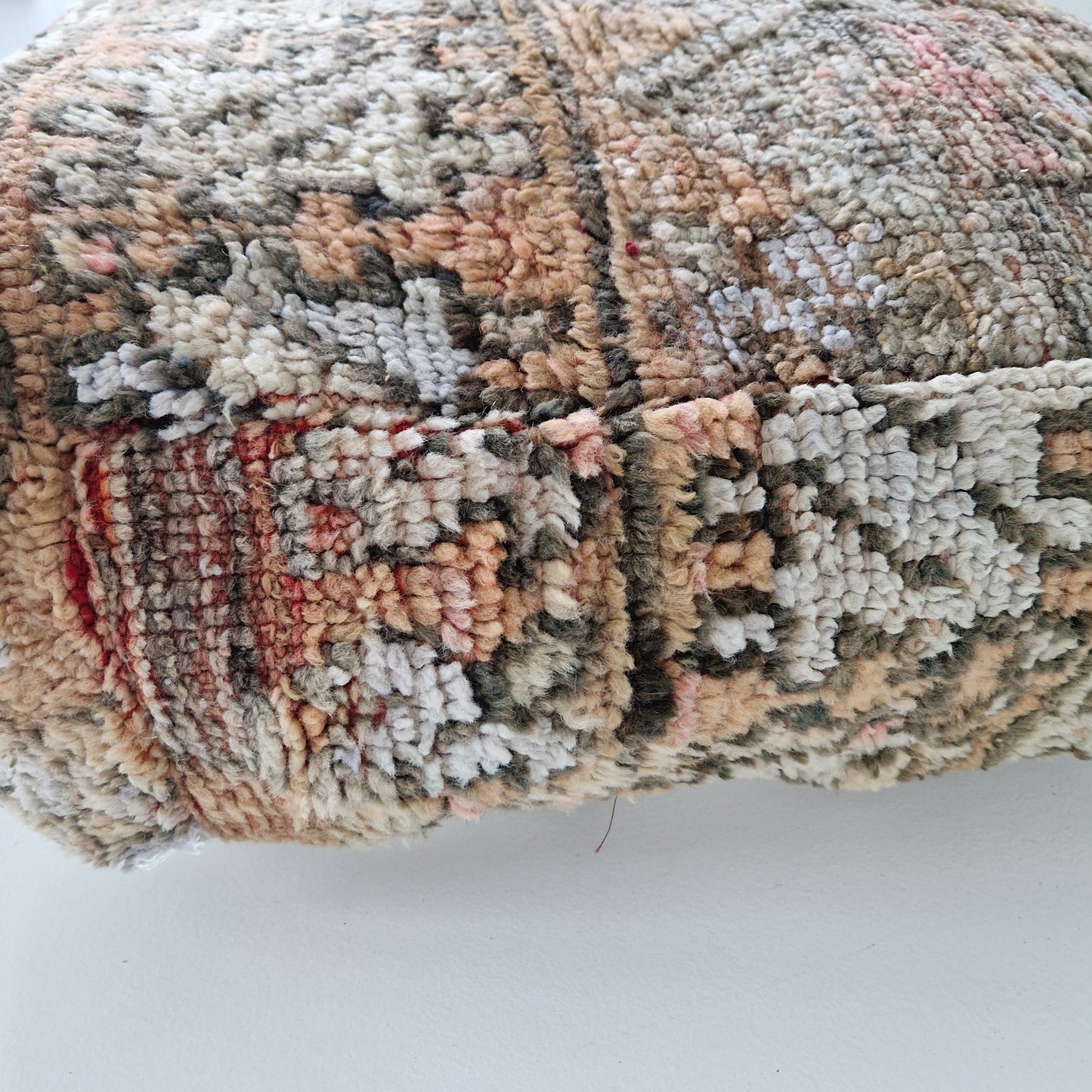 Moroccan Vintage Kelim Floor Cushion #22
