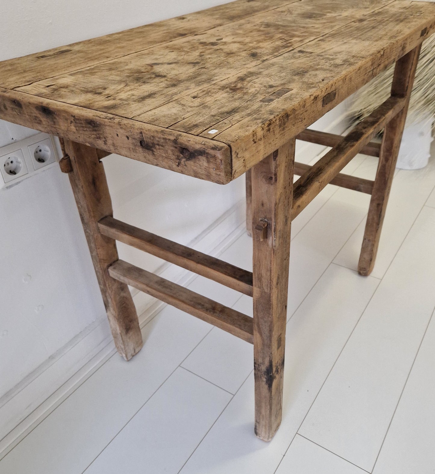 Old wooden Chinese Sidetable/wall table #1