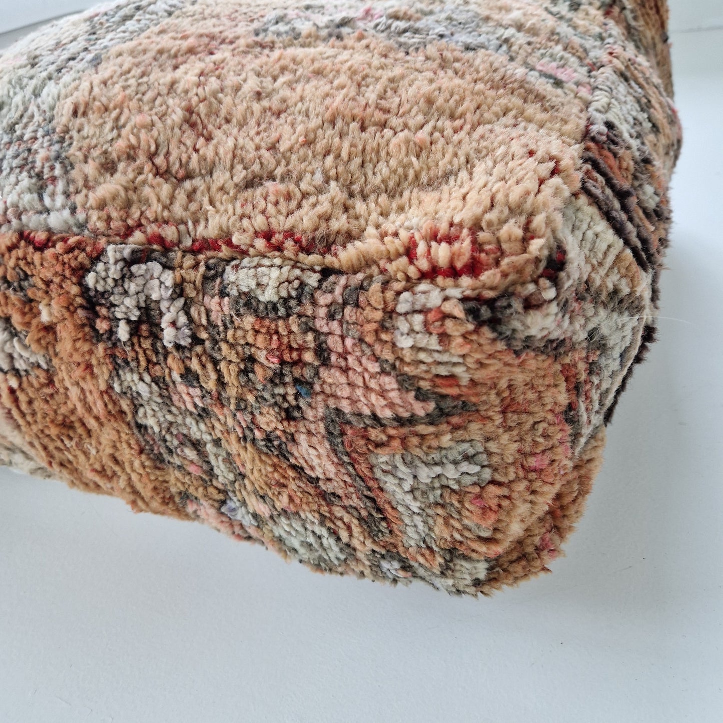 Moroccan Vintage Kelim Floor Cushion #22