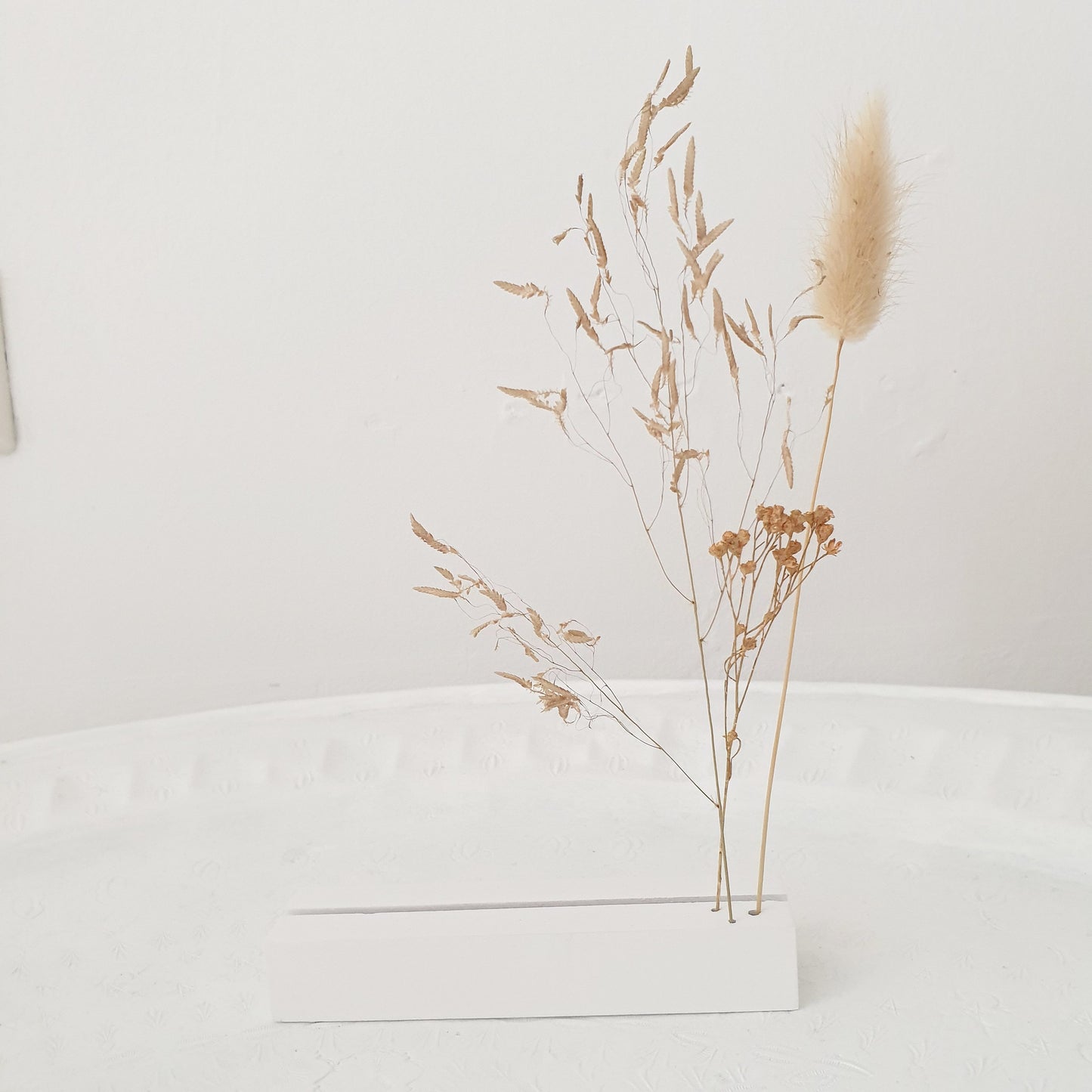 Cards/Photo holder with dried flowers