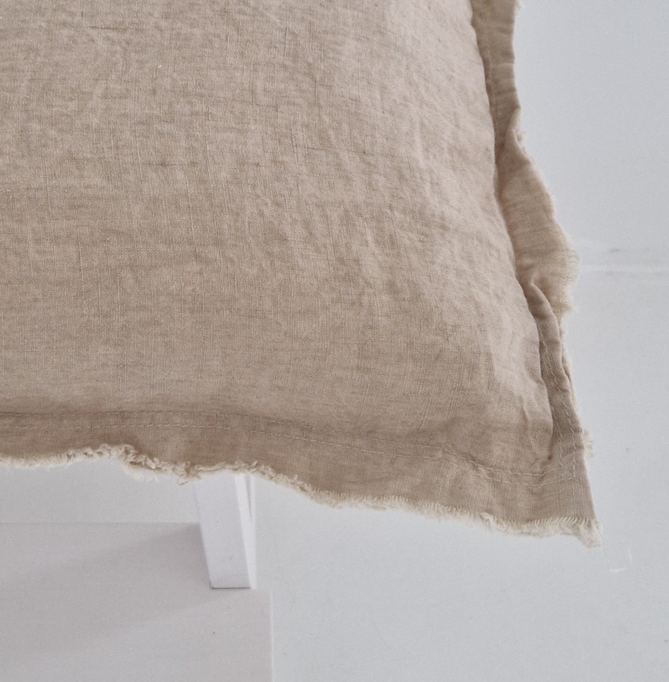 Linen cushion cover Malaga Natural 40x60