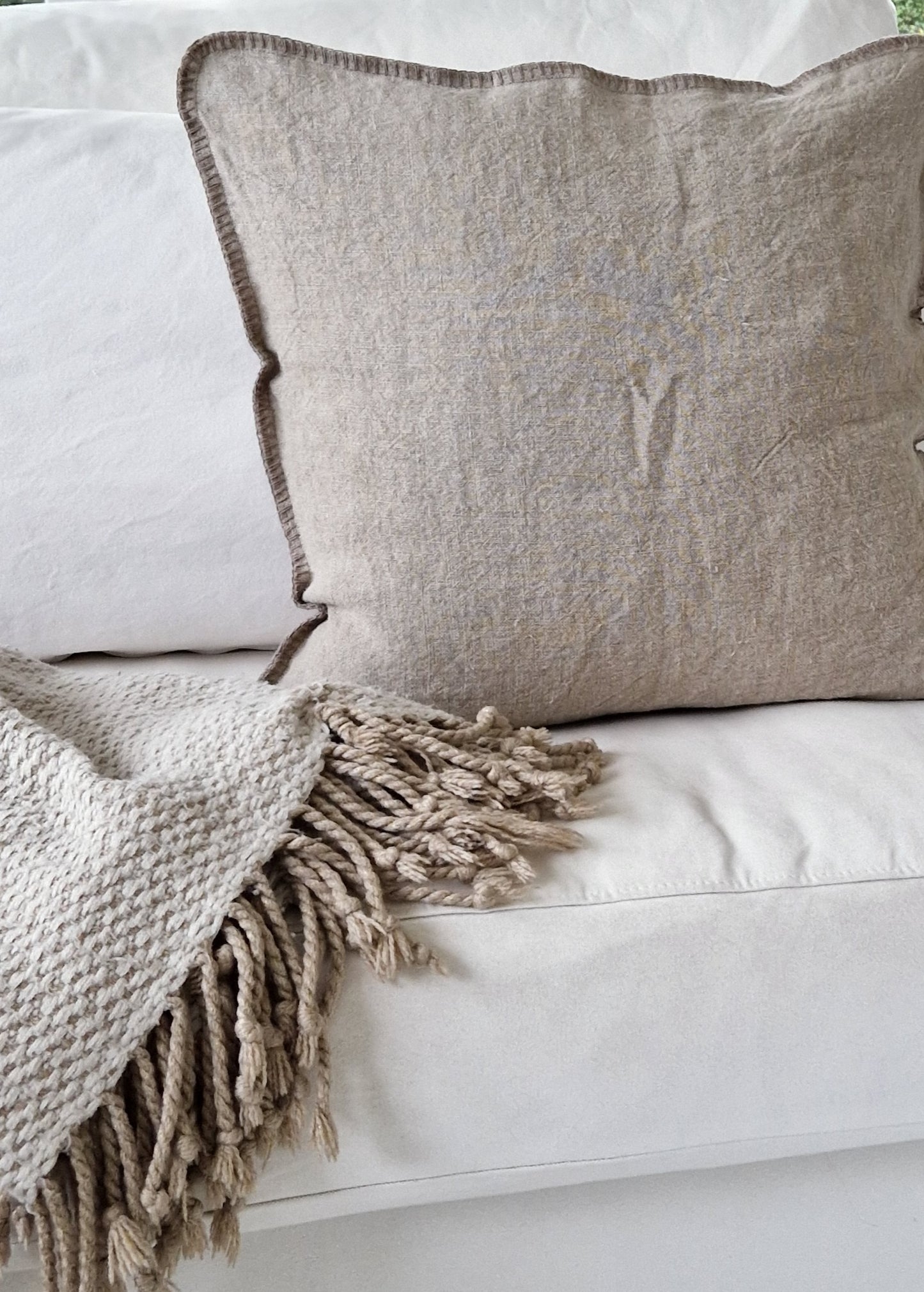 Linen cushion cover Nina 50x50