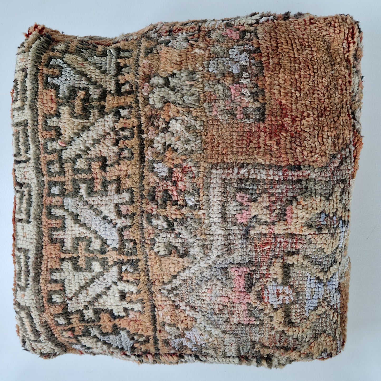 Moroccan Vintage Kelim Floor Cushion #22