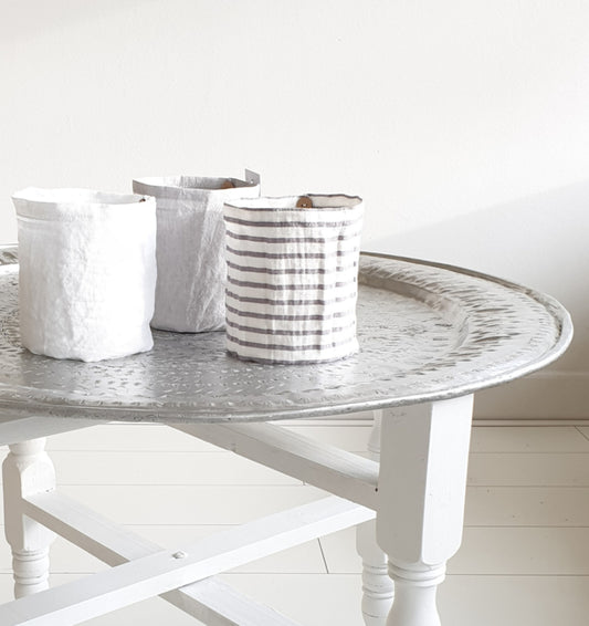 Lantern Linen Stripe
